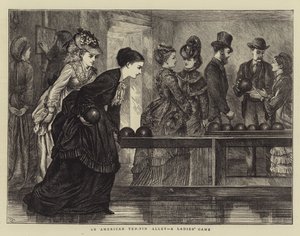 アメリカのテンピンアリー、レディスゲーム 作： Mary Ellen Edwards